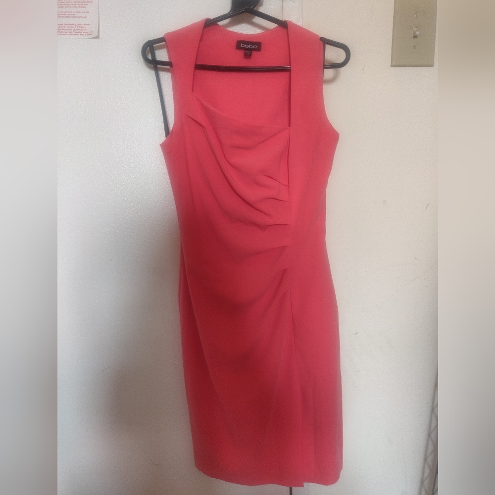 Bebe Coral dress